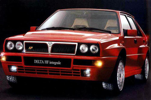 auto-Lancia Delta HF Integrale EVO